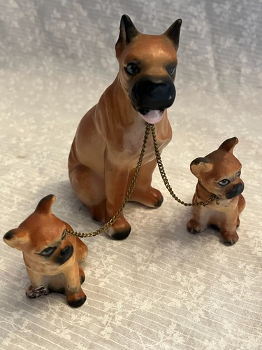 Vintage piece boxer - piece, dog